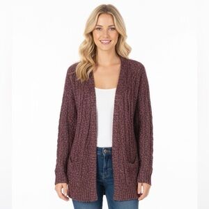 CAPE JUBY size small cozy sweater knit cardigan